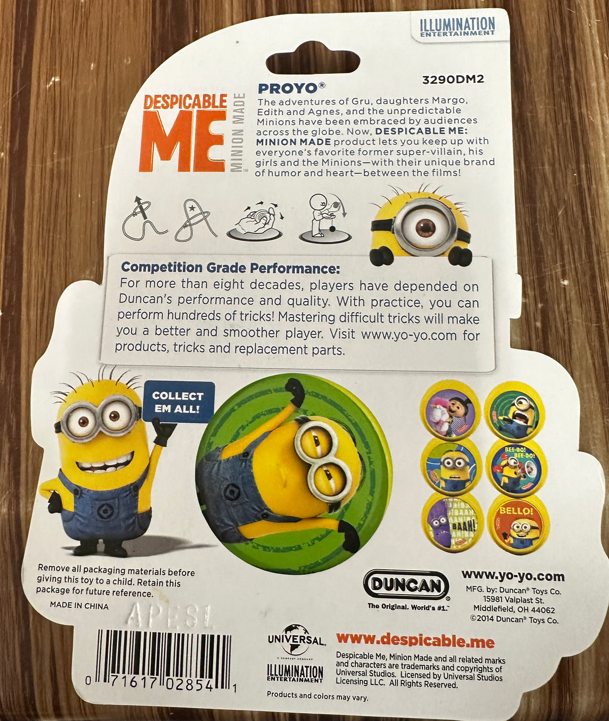 COLLECTABLE Duncan Original Despicable ME Yo-Yo — view 12
