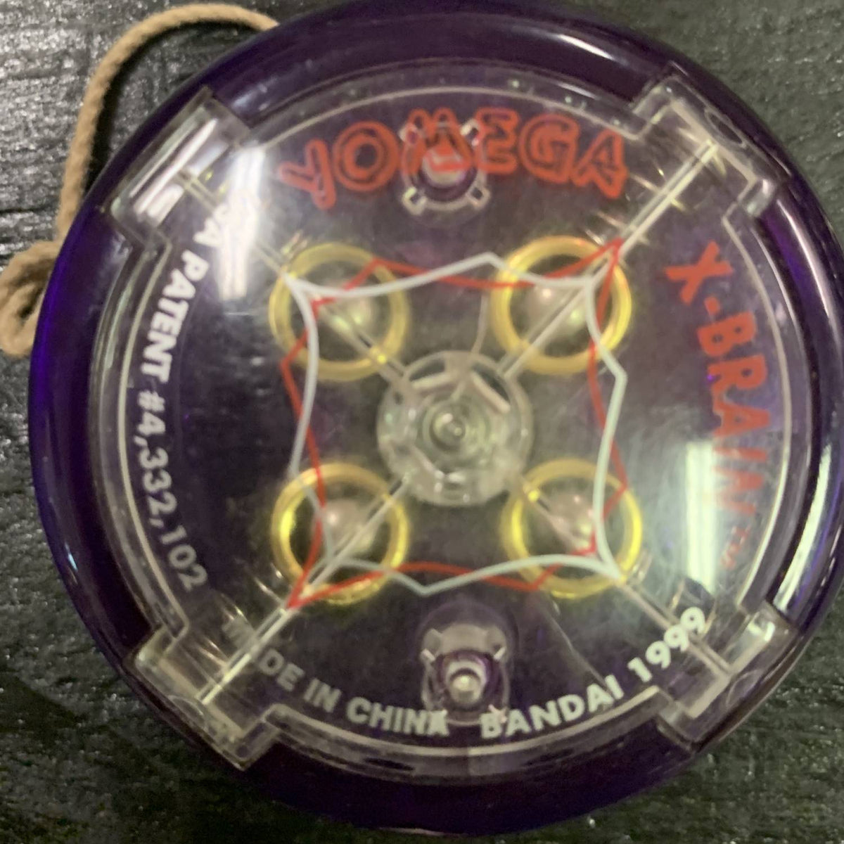 Vintage Yomega X-Brain - Excellent Condition Bandai 1999 -Purple — view 2