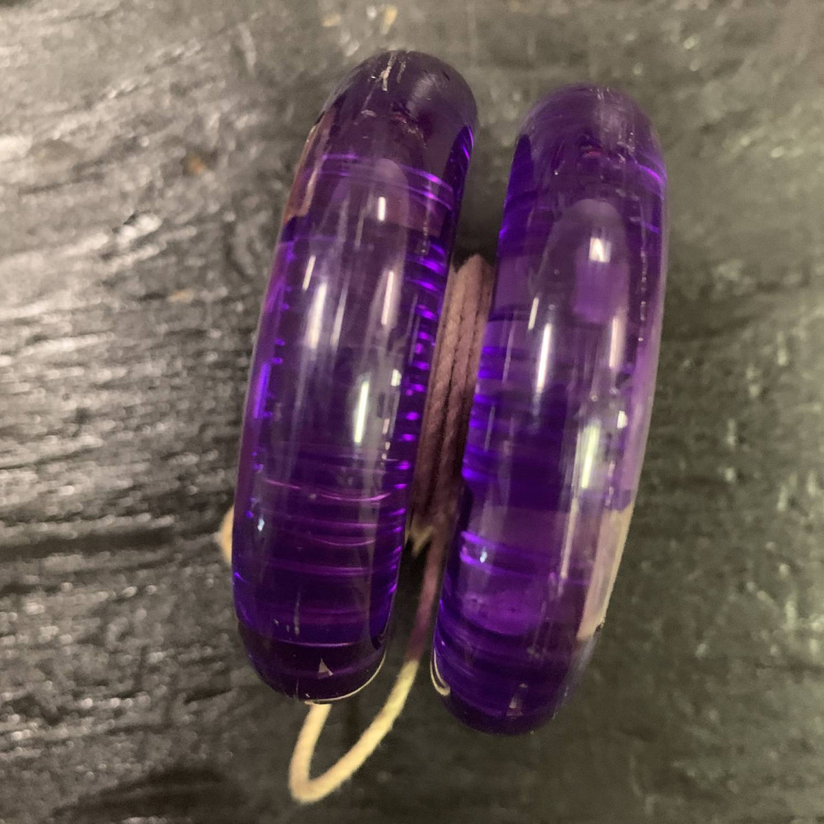 Vintage Yomega X-Brain - Excellent Condition Bandai 1999 -Purple — view 3