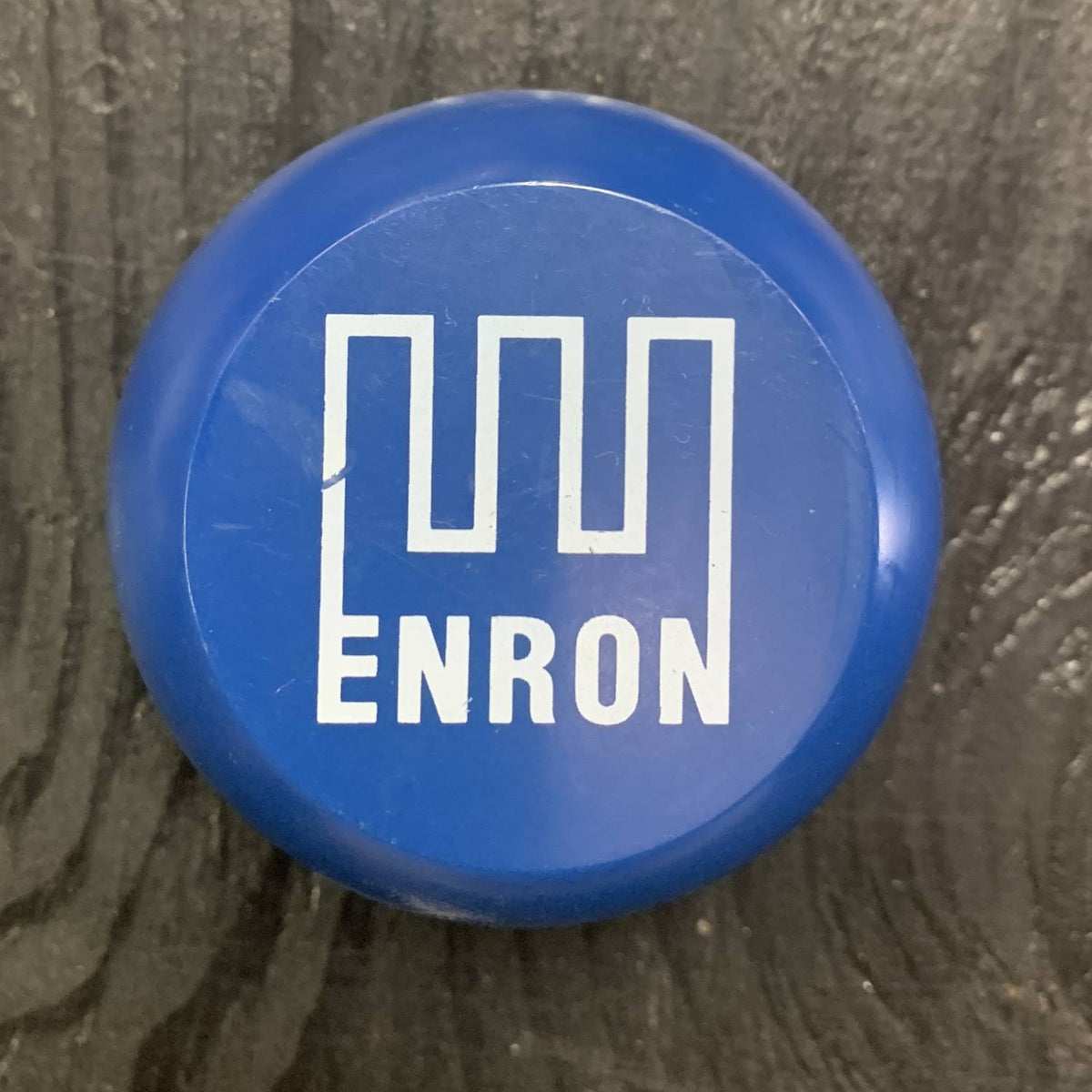 Vintage Plastic Enron Yo-Yo Blue very good Cond