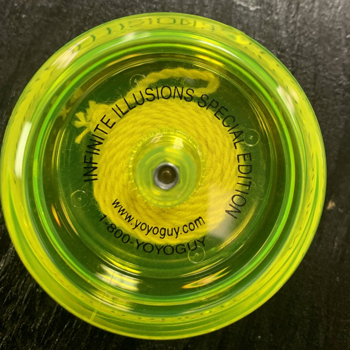 Yomega Saber Special Edition -The Yo-Yo Guy -Yellow Excellent Cond.