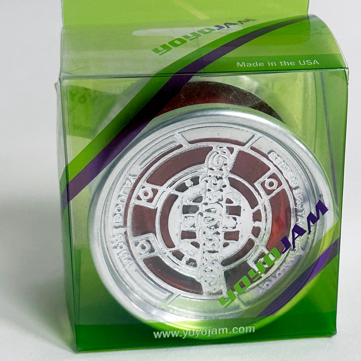 Vintage Andre Boulay Signature YoYoJam Dark Magic Yo-Yo- Red, New — view 2