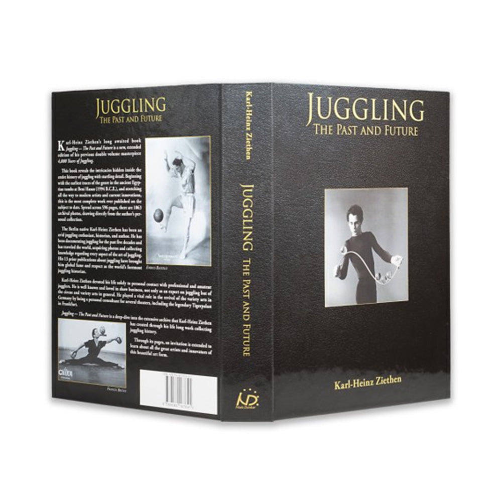 Juggling - The Past and Future by Karl-Heinz Ziethen (2nd Edition) - Book Published by ND Juggling (Niels Duinker) — view 2