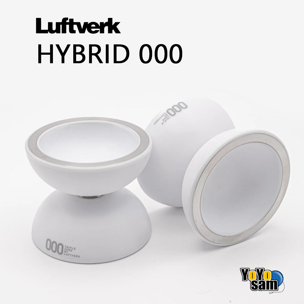 Luftverk Hybrid 000 "Triple Zero'' Yo-Yo - PC YoYo with Stainless Steel Rings