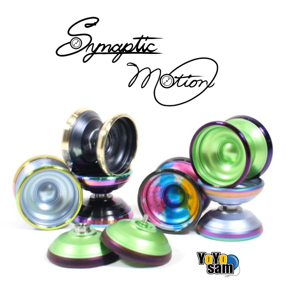 Motion Synaptic Yo-Yo - Bi-Metal - 7068 Aluminum with SS or Brass Rims Yo-Yo