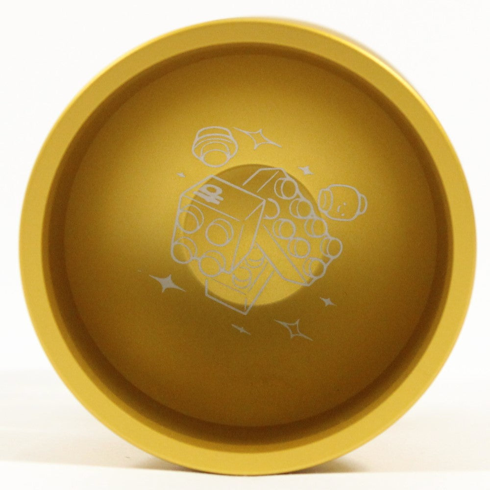 dt x Unparalleled Metal Capsule Yo-Yo - Aluminum with Caps YoYo — view 6
