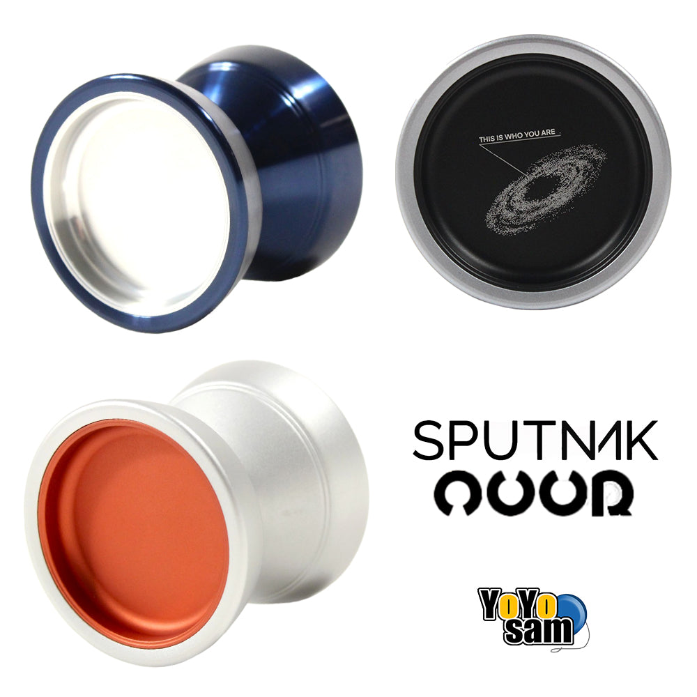Sputnik NUUR Yo-Yo - 6061 Aluminum Body YoYo with 7075 Aluminum Caps