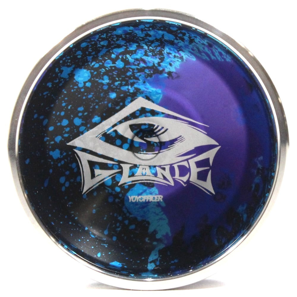 YOYOFFICER Glance Yo-Yo - Bi-Metal YoYo - 6061 Aluminum with Stainless Steel Rims — view 7