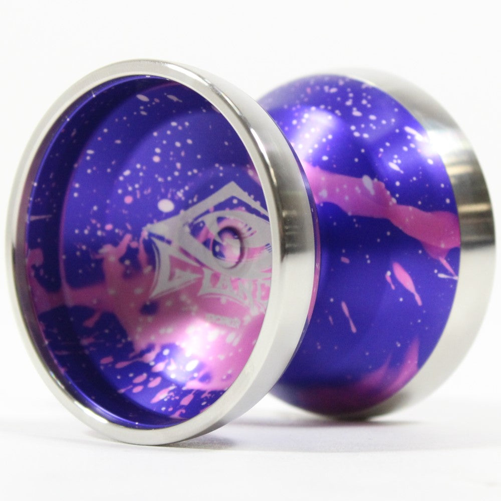 YOYOFFICER Glance Yo-Yo - Bi-Metal YoYo - 6061 Aluminum with Stainless Steel Rims — view 3