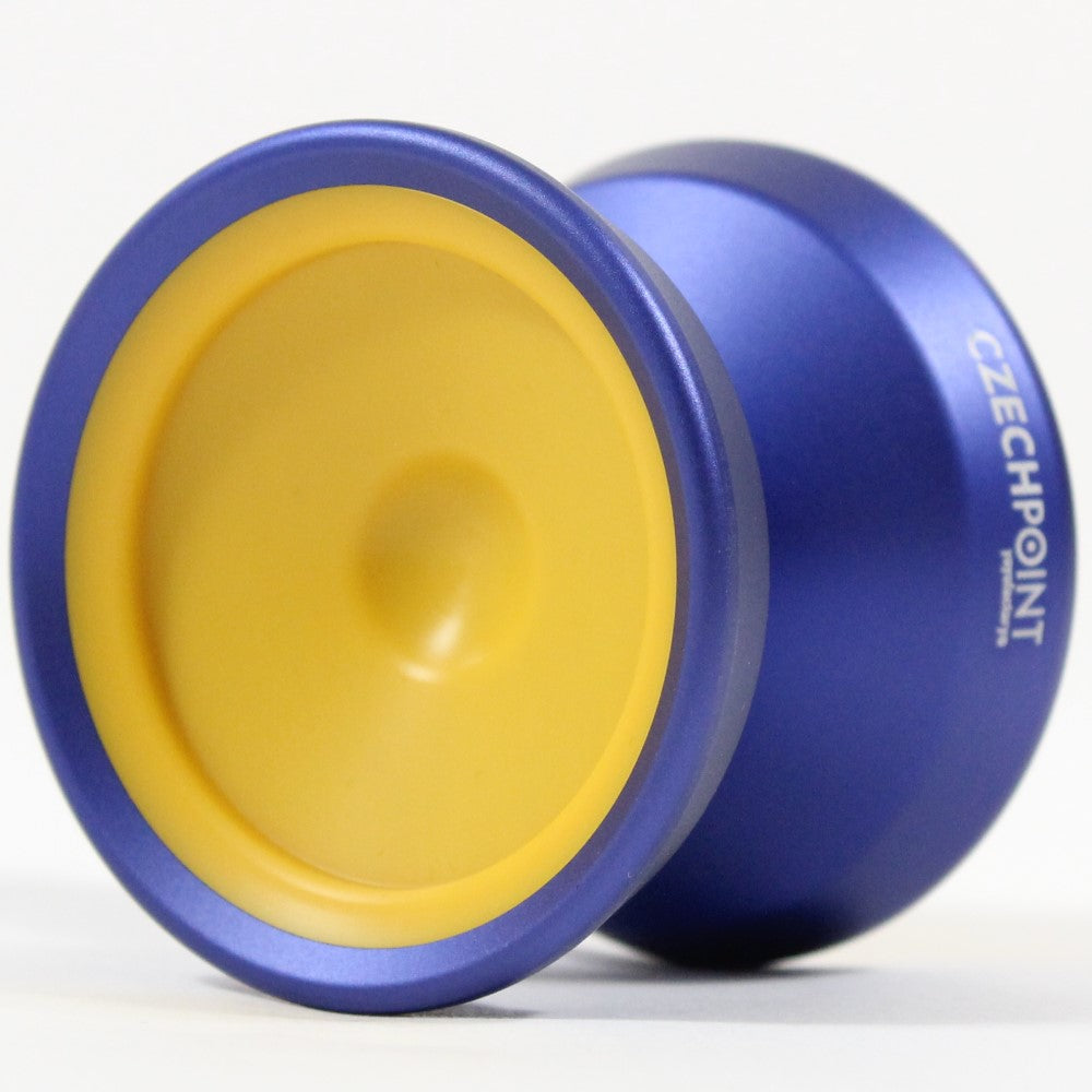 YoYoFactory Czech Point Pivot Yo-Yo- POM Fingerspin Cap- Metal YoYo — view 9