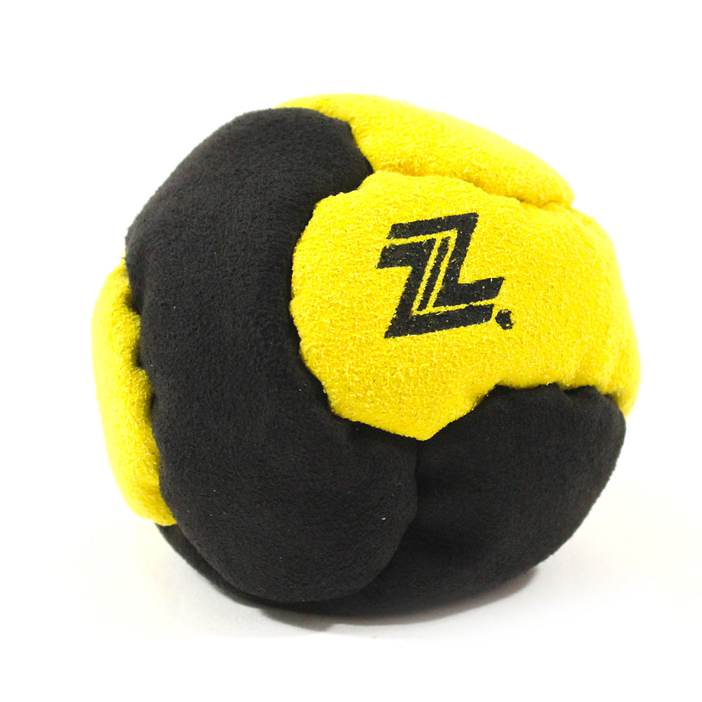 The NEO Series Footbag – 6 Panel - Sand filled - Suede Foot Bag by Zeekio — view 7