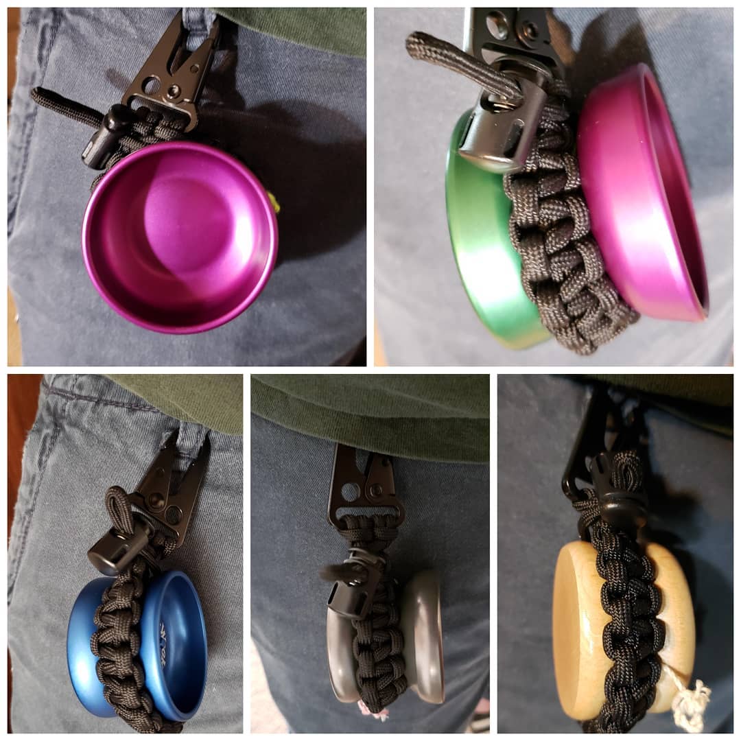 Sergeant Sling Yoyo "the clip" Yo-Yo Clip - Adjustable - Military Grade Hook - Heavy Duty Paracord β view 5