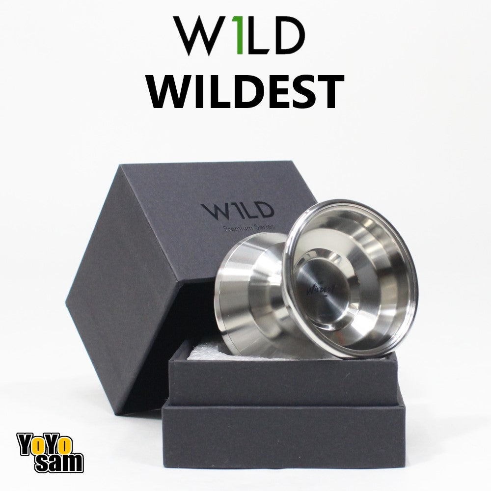 W1LD (Worldwide 1nnovative Leading Design) Wildest Yo-Yo - Bi-Metal - Titanium Body with Stainless Steel Rims - Chen Yang