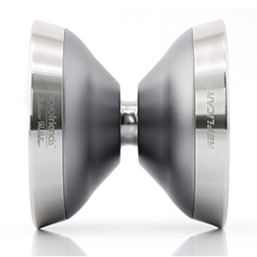 yoyofriends Replicant Yo-Yo - Bi-Metal - 7068 AL + SS - Matthew Wallsten Signature YoYo — view 4