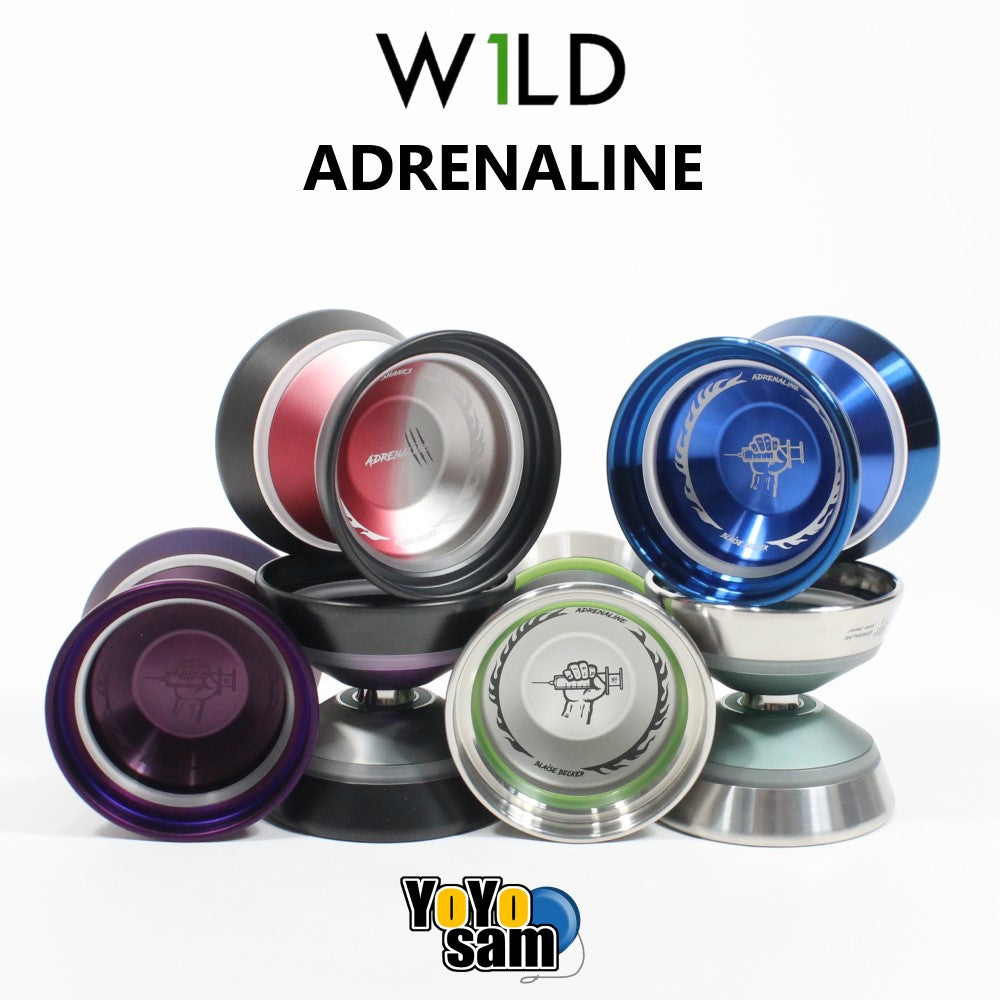 W1LD (Worldwide 1nnovative Leading Design) Adrenaline Yo-Yo - Tri-Material - Blaise Becker Signature YoYo