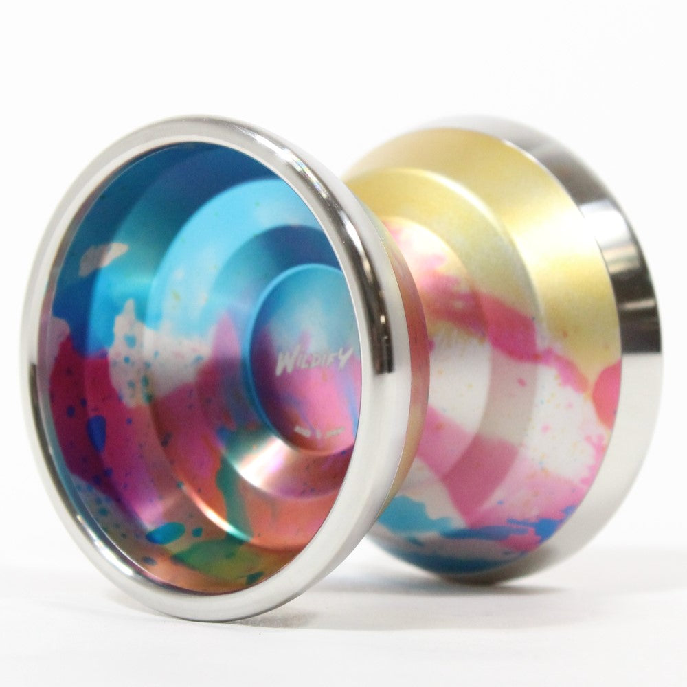 W1LD (Worldwide 1nnovative Leading Design) Wildify Yo-Yo - Bi-Metal YoYo -7075 Aluminum with Stainless Steel Rims — view 3