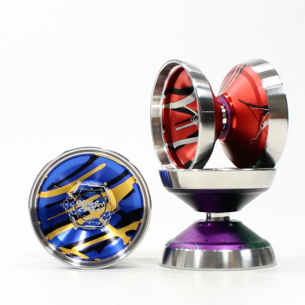 C3yoyodesign Hydrogen Crash Yo-Yo - Bi-Metal YoYo — view 4