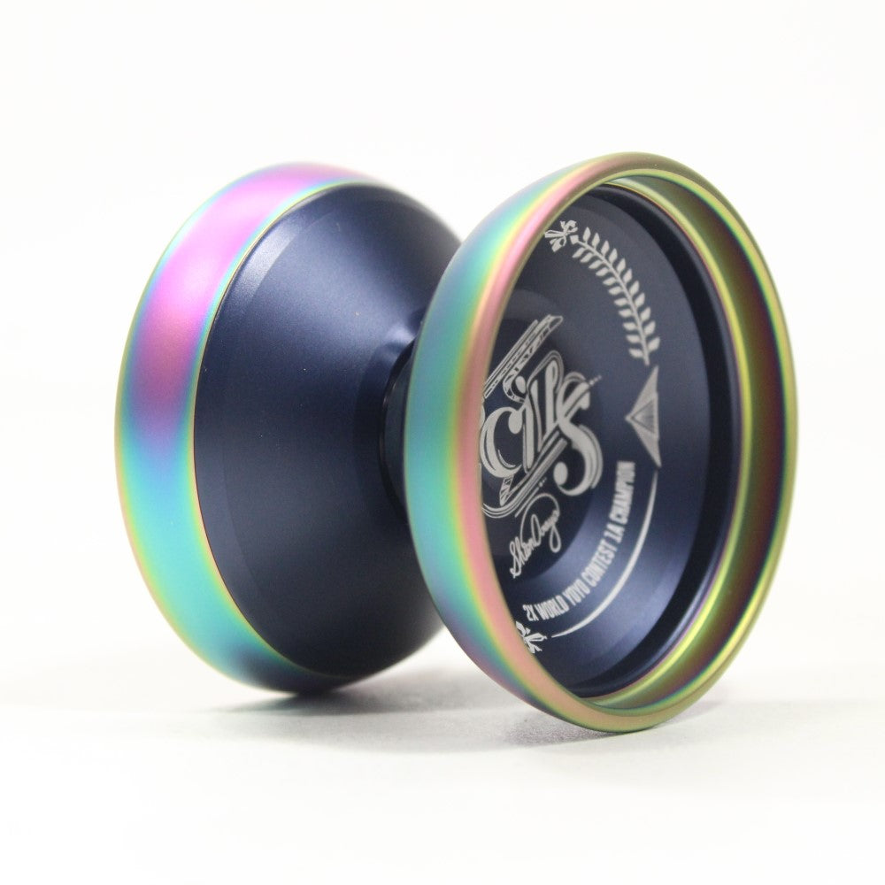 C3yoyodesign Socius Yo-Yo - Bi-Metal - Shion Araya Signature YoYo — view 3