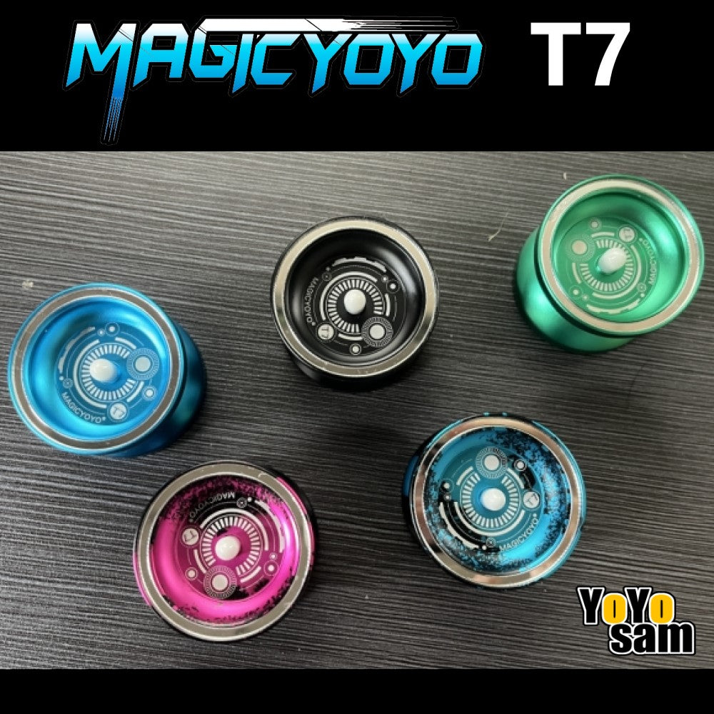 MAGICYOYO T7 Yo-Yo - Aluminum Responsive YoYo - Unresponsive Bearing Included
