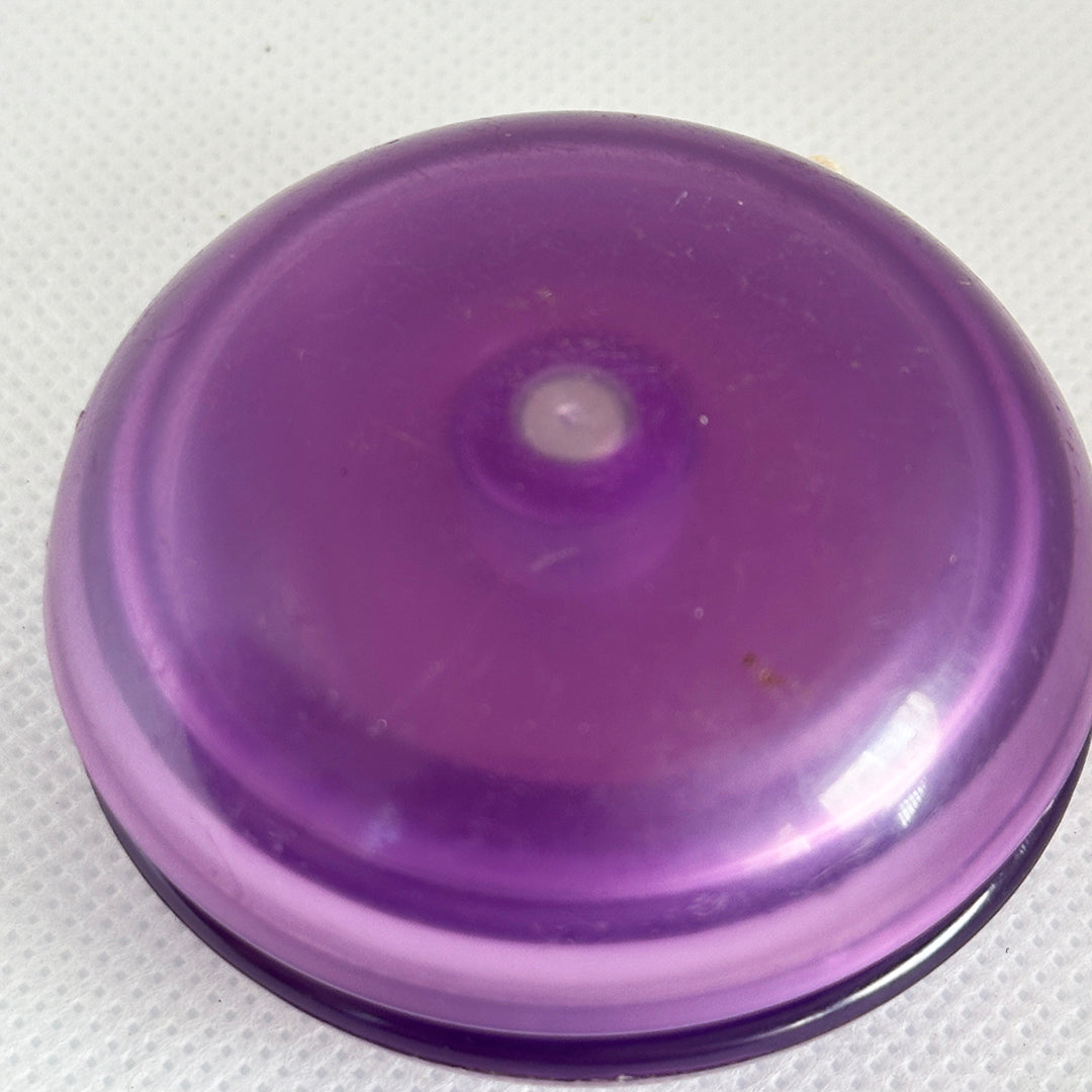 Vintage Duncan Fluer-de-lis Imperial Yo-Yo -Purple- Very Good Condition-Made in USA — view 3