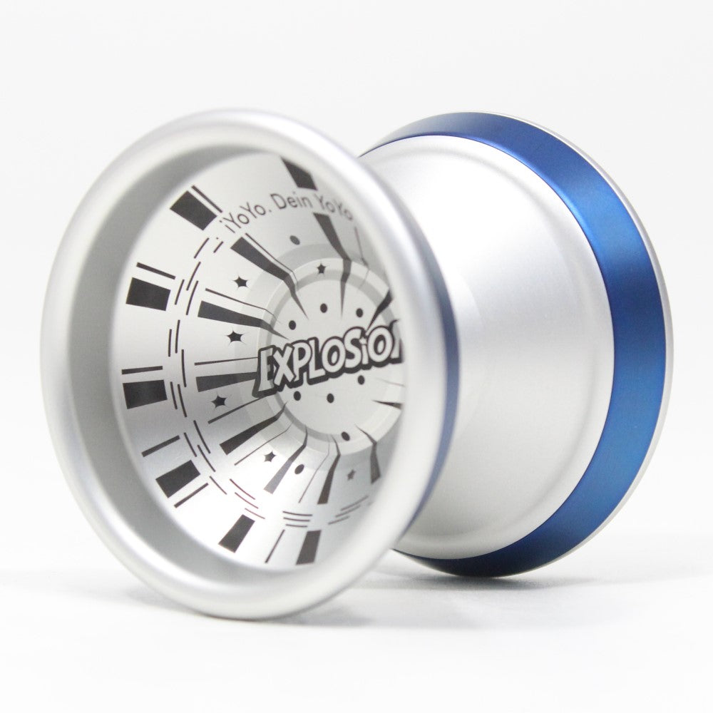 iYoYo EXPLOSiON Yo-Yo - Bi-Metal - 7075 Aluminum YoYo with Stainless Steel Rings — view 4