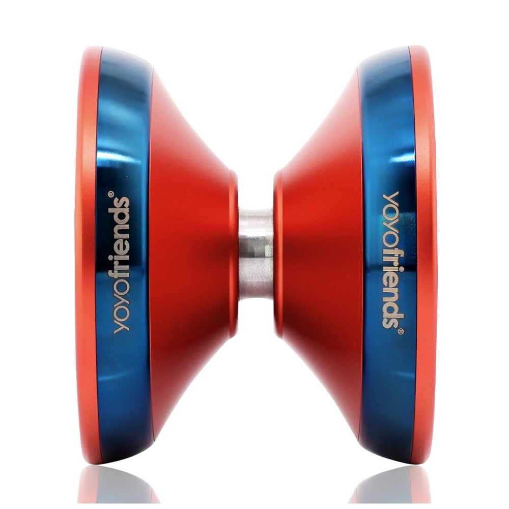yoyofriends Sunwing - Bi-Metal Yo-Yo - 7068 Aluminum with Stainless Steel Rings YoYo — view 6