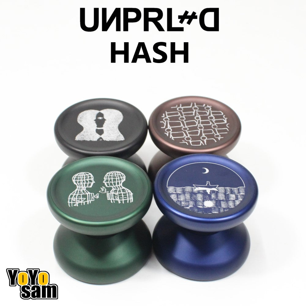 Unparalleled Hash Yo-Yo - 7075 Aluminum Body - Tetsuto Kato Signature YoYo