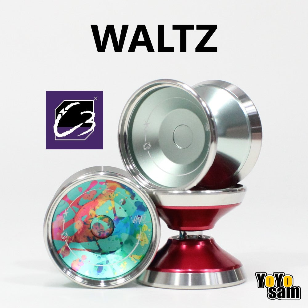 C3yoyodesign Waltz Yo-Yo - Bimetal Contest Level Fingerspin YoYo — view 2