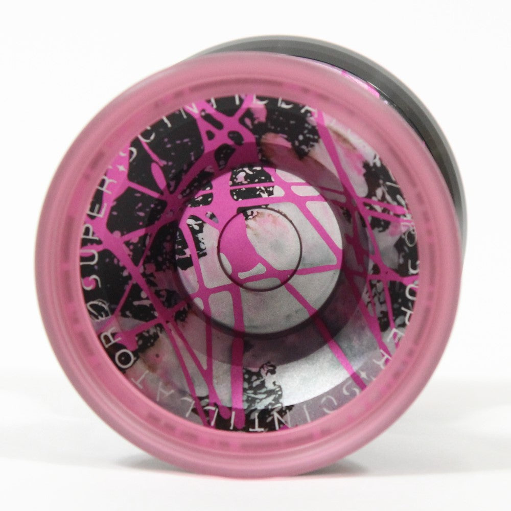 C3yoyodesign Super Scintillator Yo-Yo - Hybrid Tri-Material - Simpson Wong Signature YoYo β view 8
