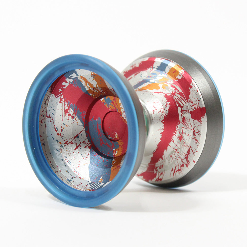 C3yoyodesign Super Scintillator Yo-Yo - Hybrid Tri-Material - Simpson Wong Signature YoYo β view 6