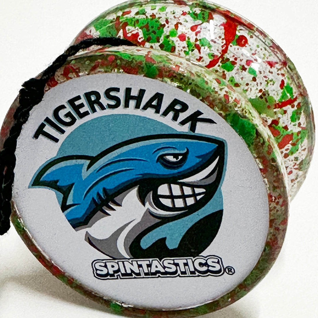 Special Edition Spintastics Tigershark, Ball-bearing, Classic Yo-Yo Hand Painted — view 4