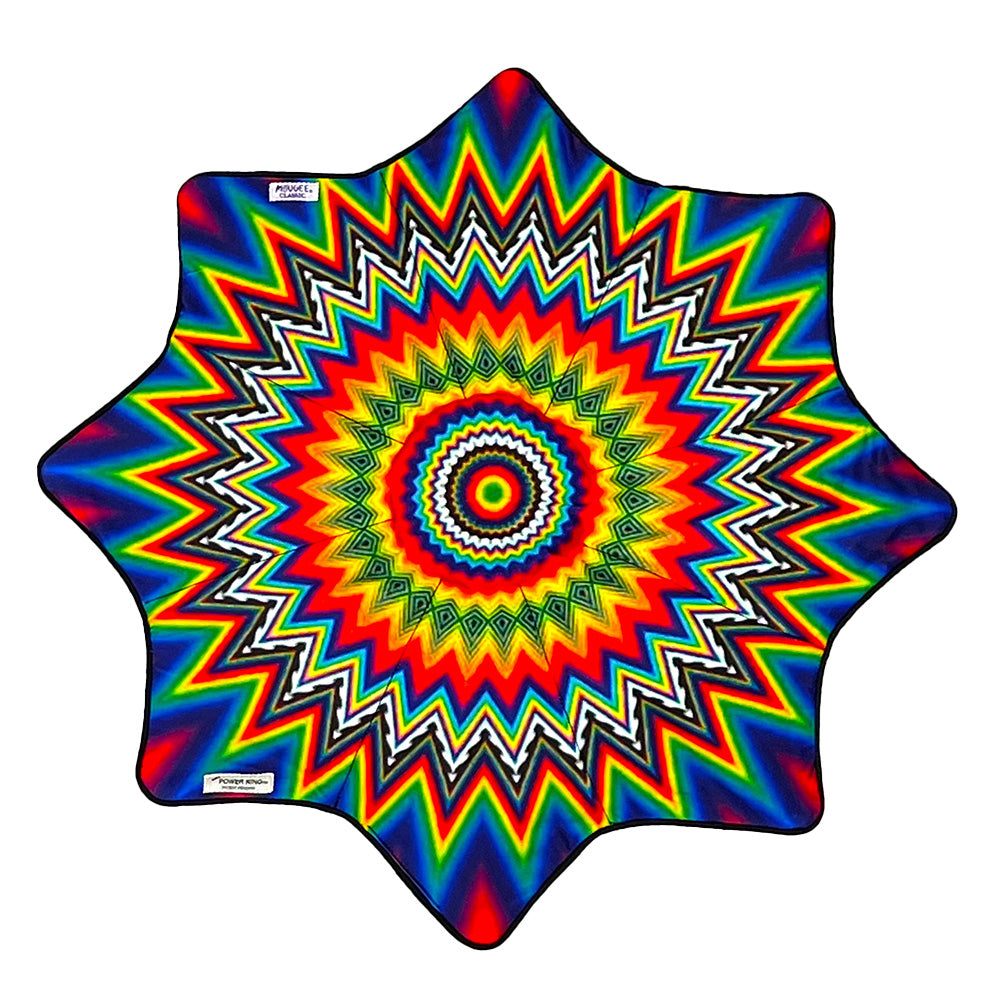 Mougee "Intra" Classic Flow Star - Internal Webbing - 27" Diameter - Durable and Vibrant Patterns — view 4