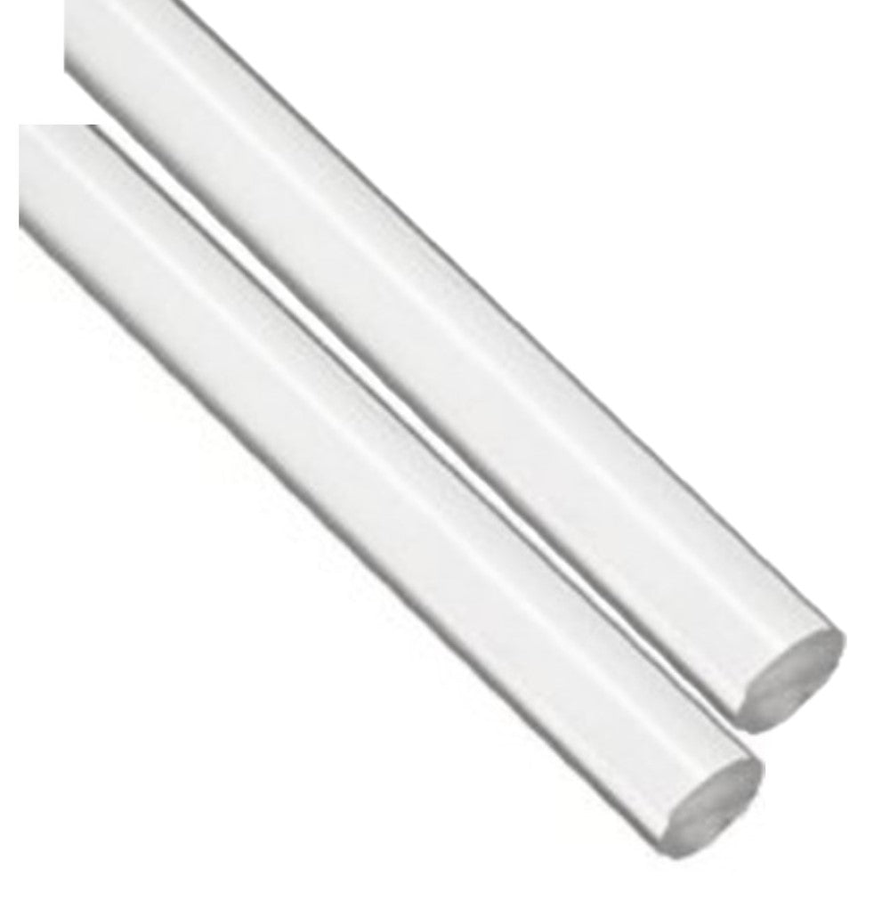 Acrylic Lucite Rod Dowel - 7/8" (22mm) x 36" (914mm) - Lot of 2 Rods