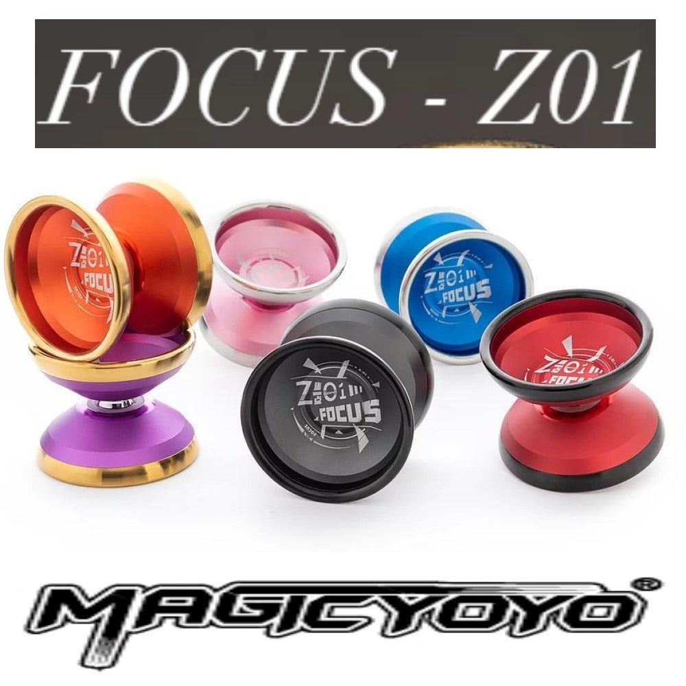 MAGICYOYO FOCUS Z01 Yo-Yo - BI-METAL YoYo - 6061 Aluminum with Stainless Steel Ring! — view 3