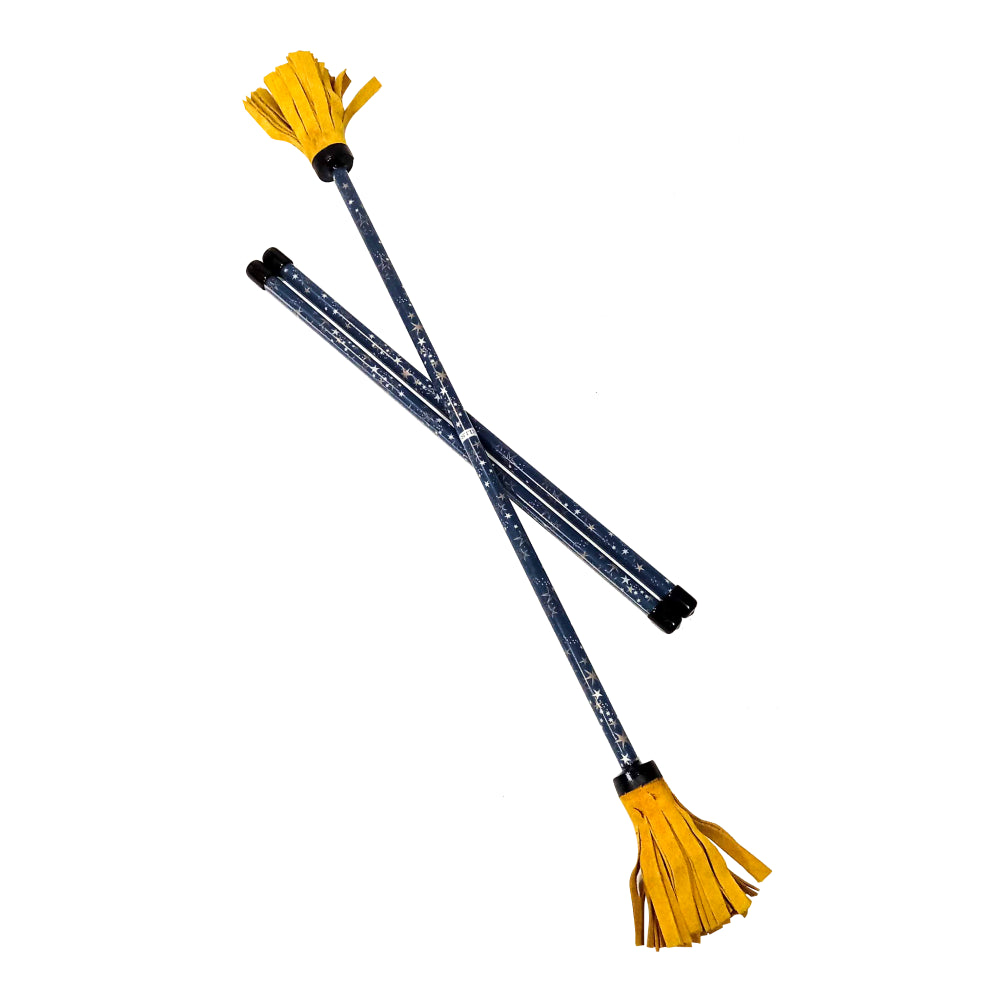 Z-Stix Professional Juggling Flower Sticks-Devil Sticks and 2 Hand Sticks, High Quality, Beginner Friendly - Festival Series