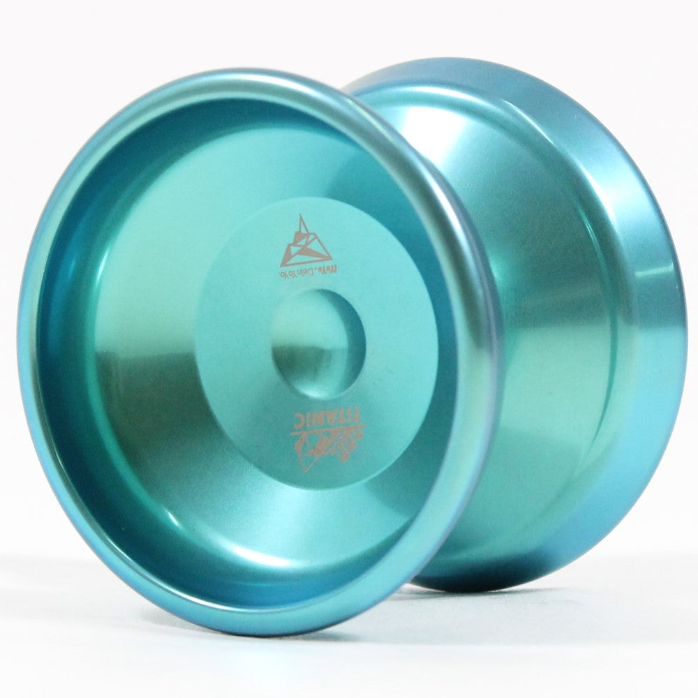 iYoYo TiTANiC Yo-Yo - Polished Titanium - Includes Custom Metal Box YoYo — view 4