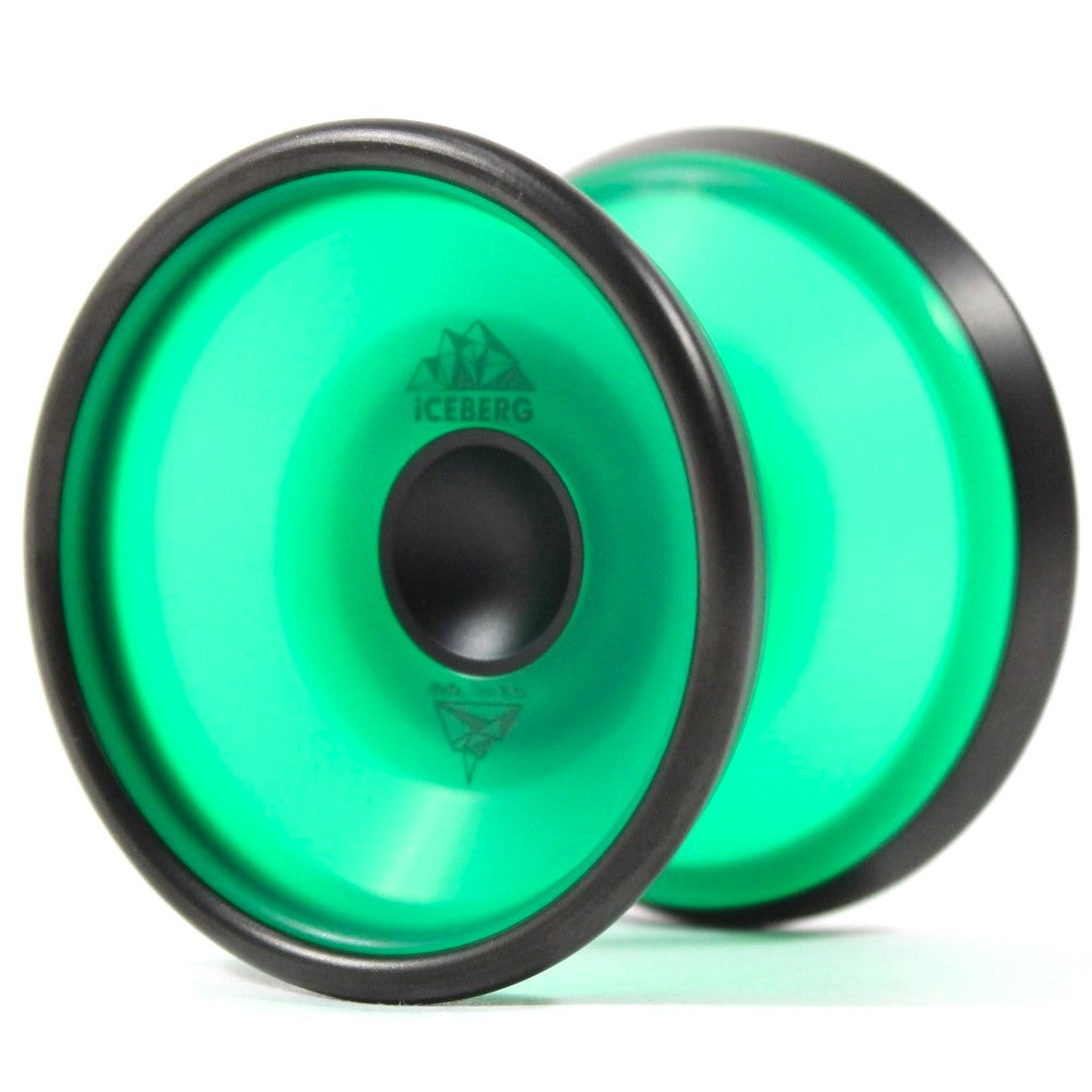 iYoYo iCEBERG Yo-Yo- CNC Polycarbonate Body with Stainless Steel Rings — view 5