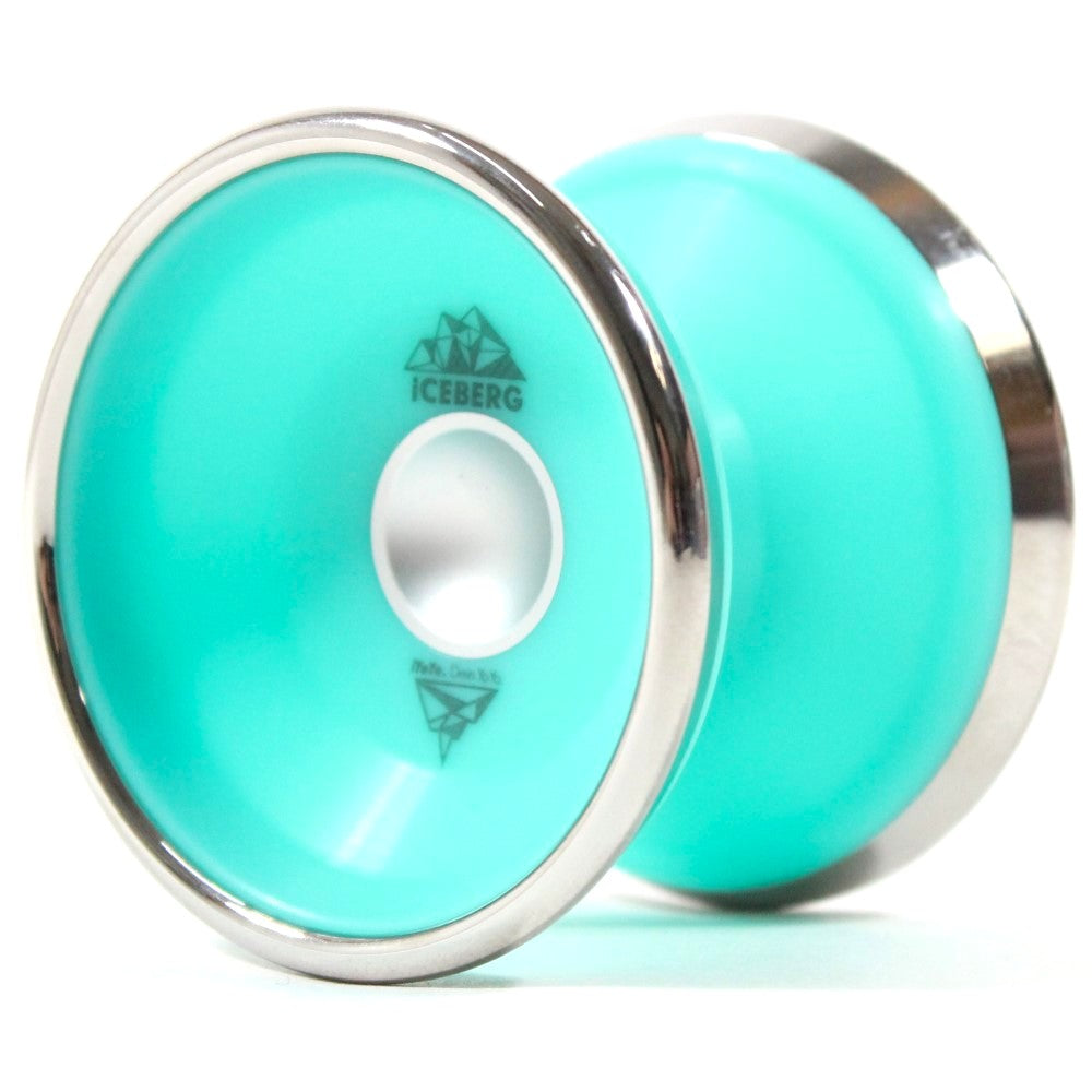 iYoYo iCEBERG Yo-Yo- CNC Polycarbonate Body with Stainless Steel Rings — view 4
