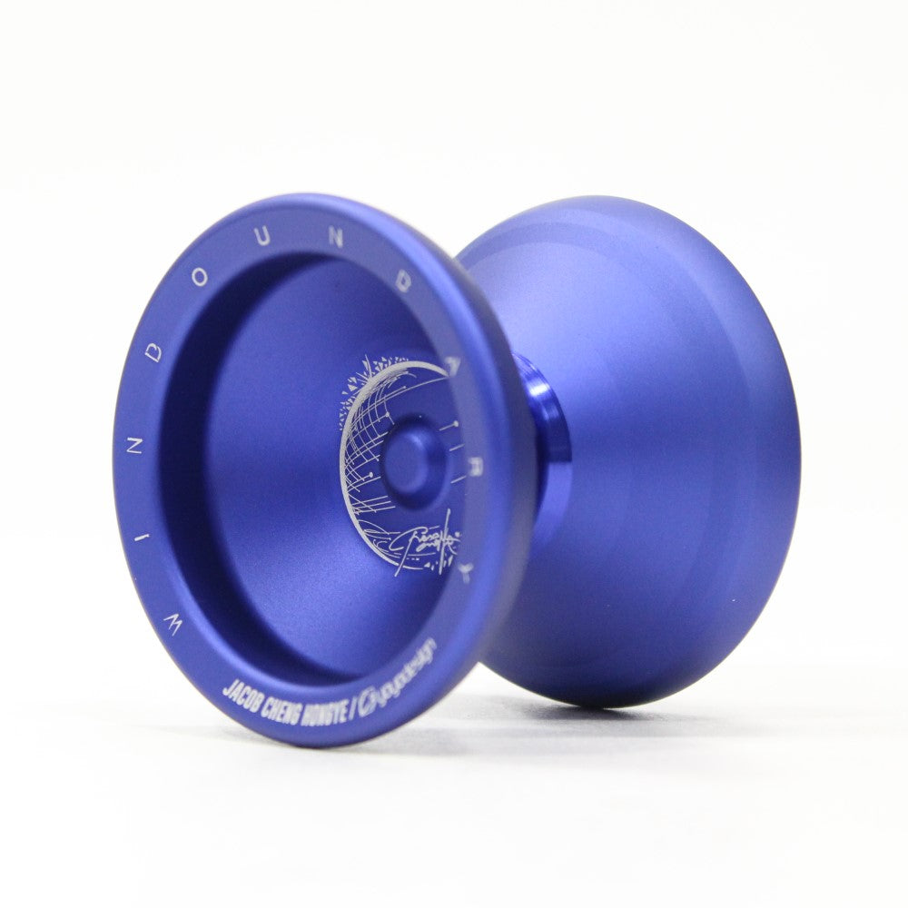 C3yoyodesign Windoundary 2022 Yo-Yo - Wide Body Mono-Metal - Jacob Cheng Hongye Signature YoYo β view 3