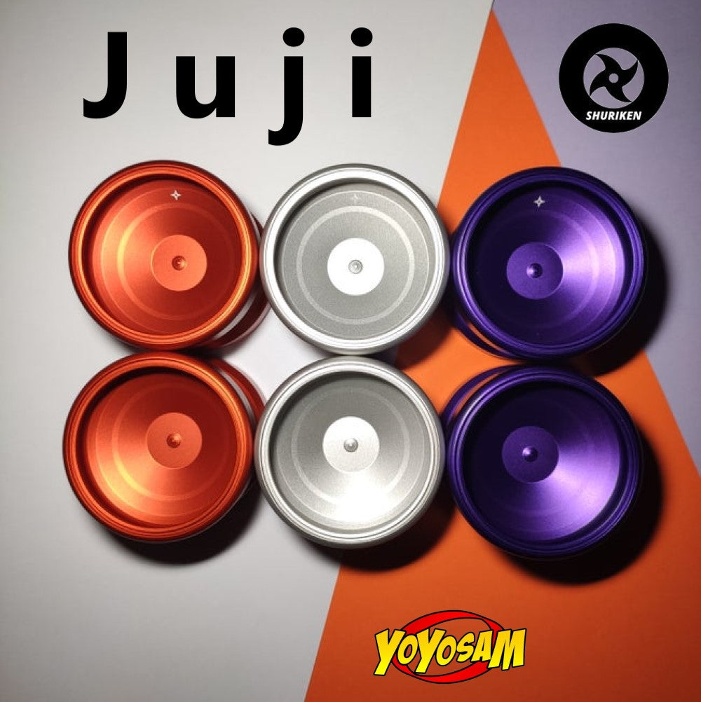 Shuriken JUJI Yo-Yo - Wide Rim - 7068 Aluminum YoYo