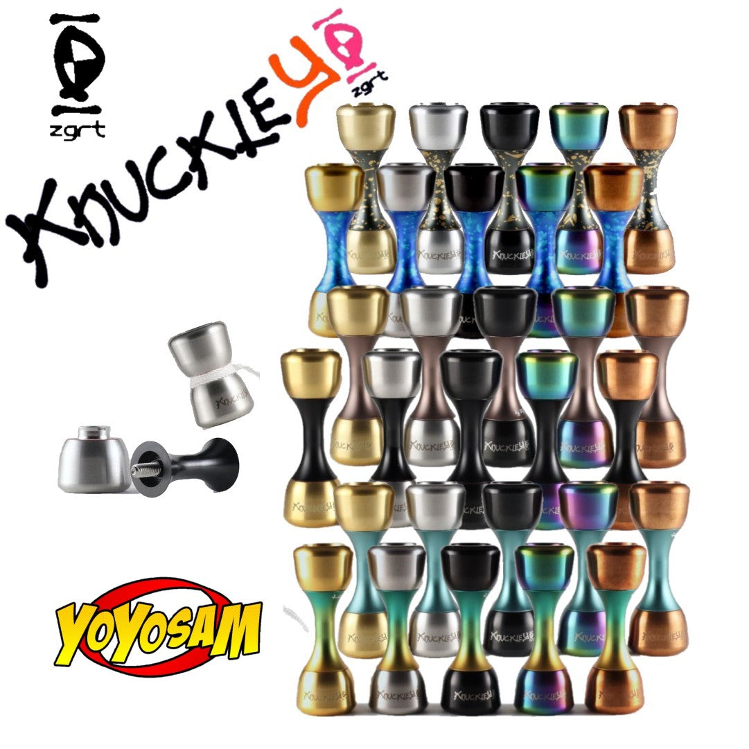 Zero Gravity KnuckleYo- Begleri Knuckle Roller and Mini YoYo Combined into One Skill Toy — view 2
