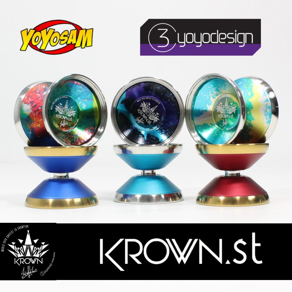 C3yoyodesign Krown ST Yo-Yo - World Champion Shinya Kido Signature YoYo — view 2