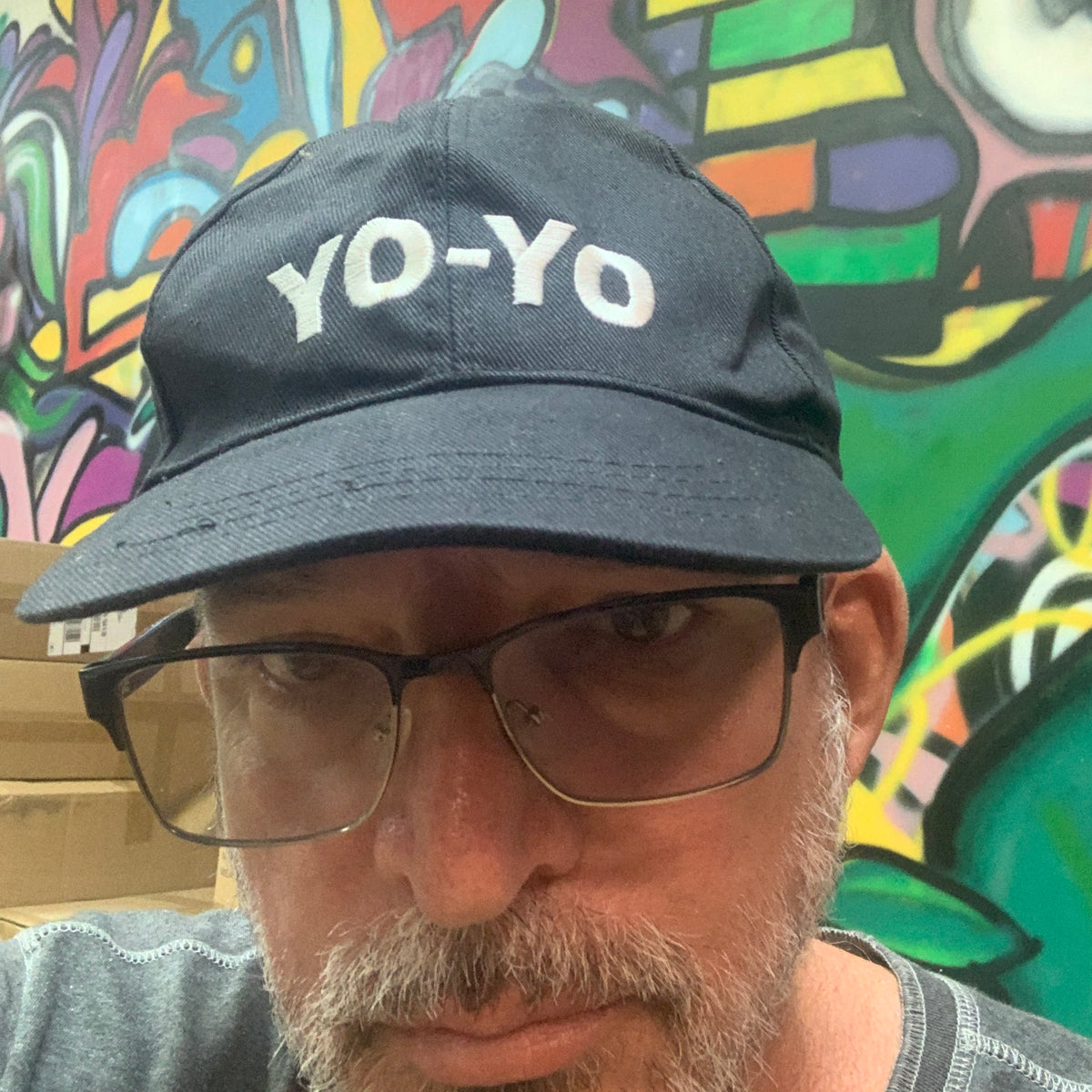 Yo-Yo baseball Cap - One size fits all Hat in Black — view 2