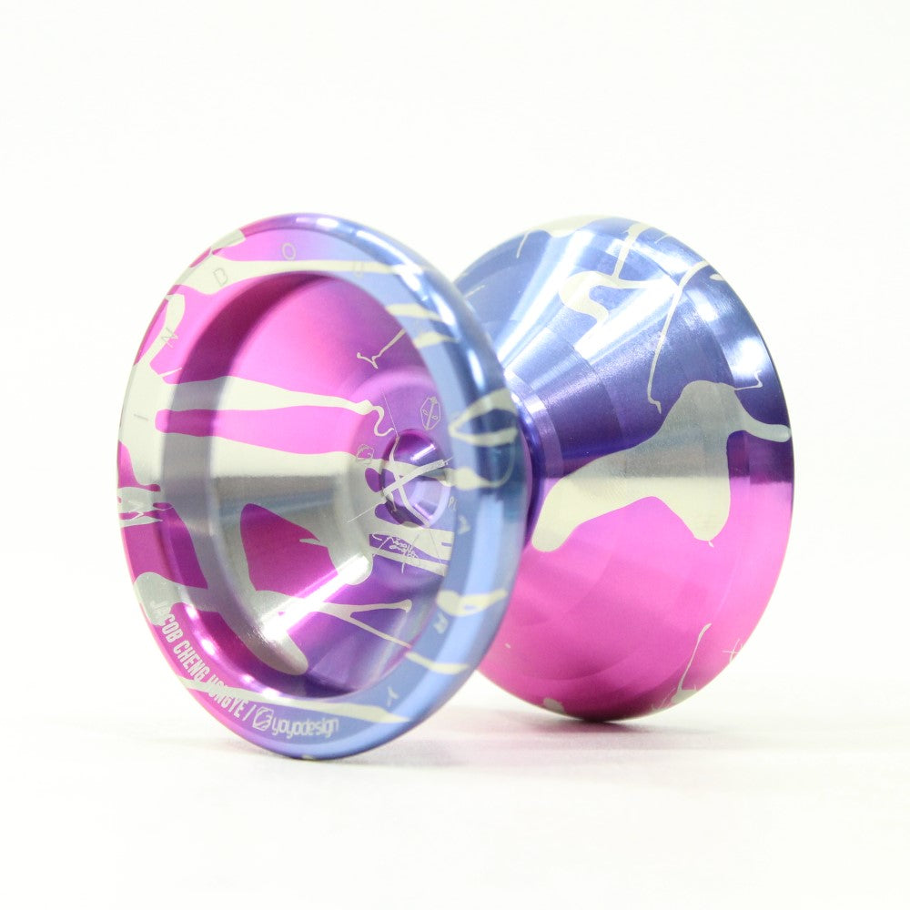 C3yoyodesign Windoundary 2022 Yo-Yo - Wide Body Mono-Metal - Jacob Cheng Hongye Signature YoYo β view 9