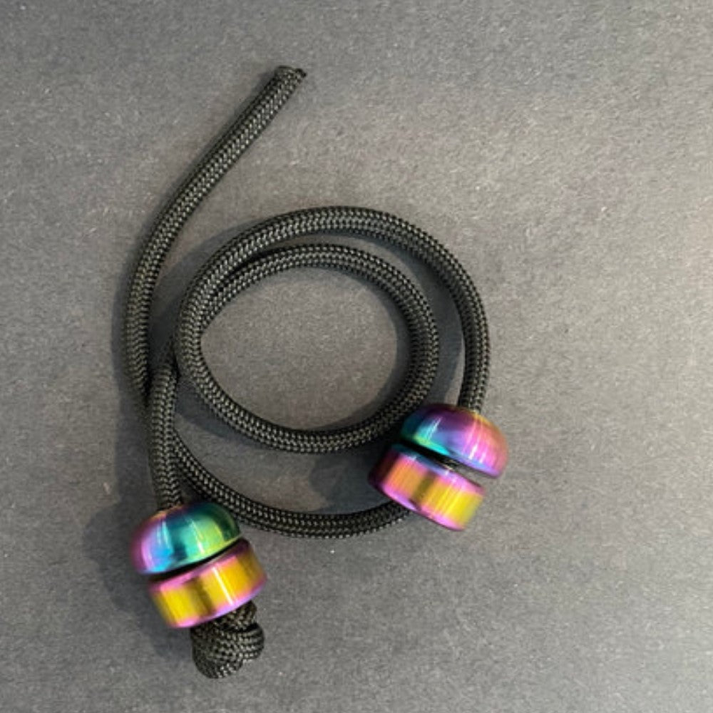 AroundSquare Hybrid Titanium Begleri - 550 Edition - Skill Toy — view 3