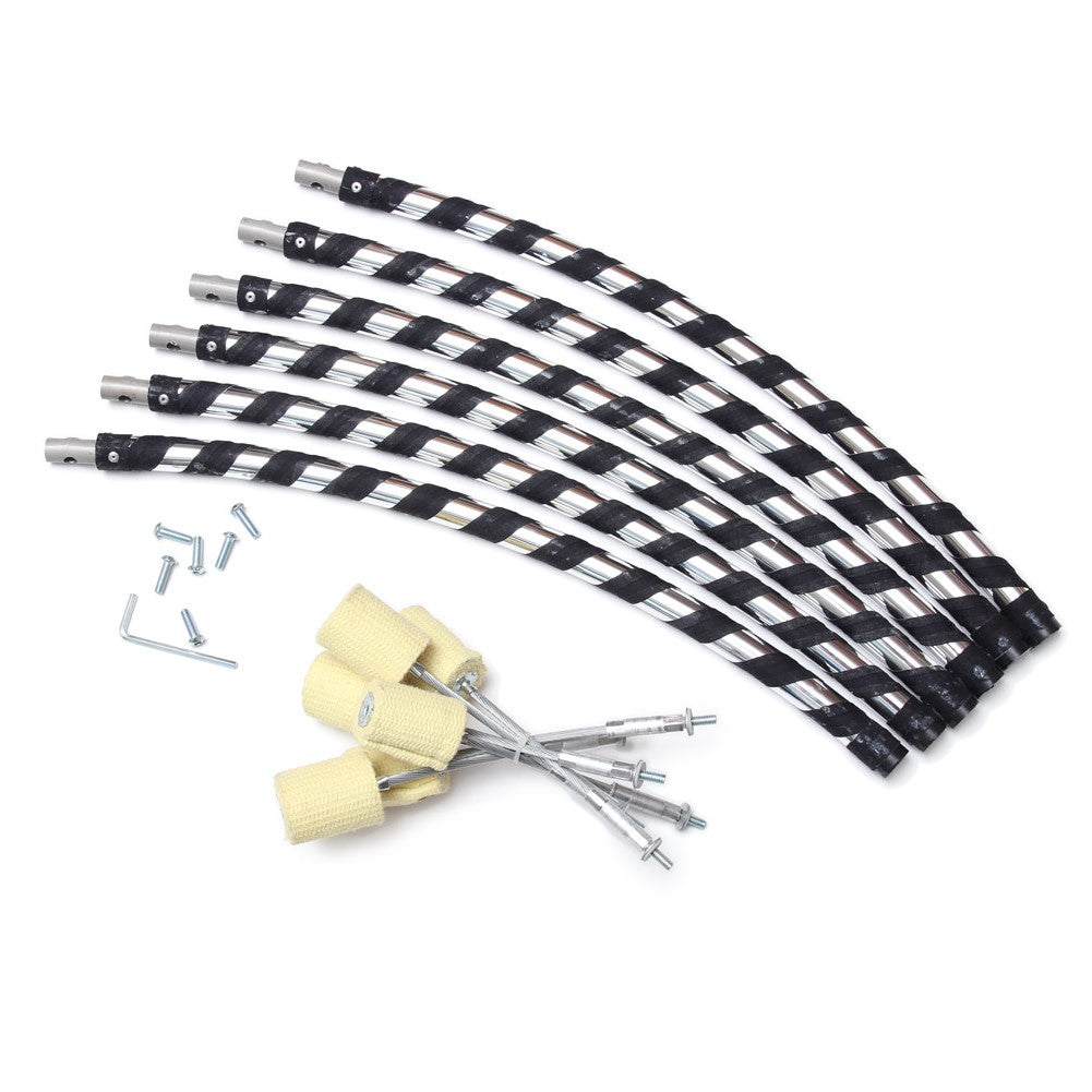Zeekio Fire Hula Hoop - 100cm Hoop - Super Light, Super Strong - Easily Disassembled - YoYoSam