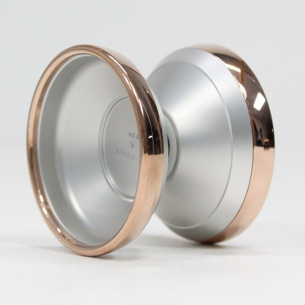Ace Yo Sincerity Yo-Yo - 7075 Aluminum with Stainless Steel Ring - Bi-Metal YoYo — view 2