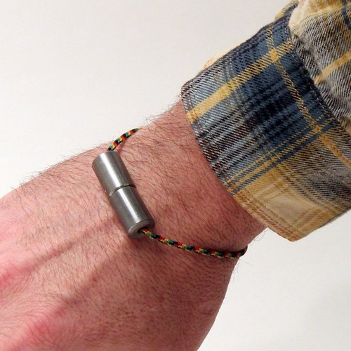 Big Larry's Magnetic Simple Steel Bracelet Begleri by Zeekio - YoYoSam