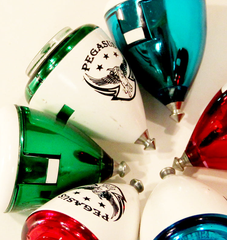 Trompos Space SL Spin Top Pegasus - Fixed Tip SpinTop - YoYoSam