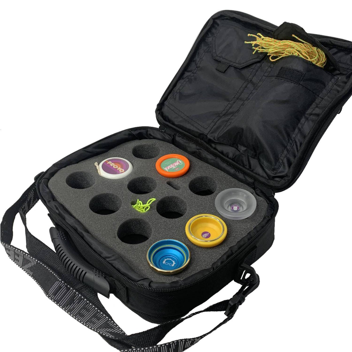 Zeekio Premium Yo-Yo Bag - Soft Yo-Yo Case with Adjustable Shoulder Strap — view 2